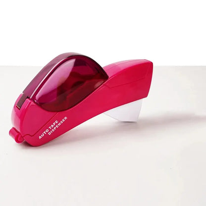 Intelligent Transparent Tape Cutter - Portable Handheld Tape Holder for Study and Office Supplies