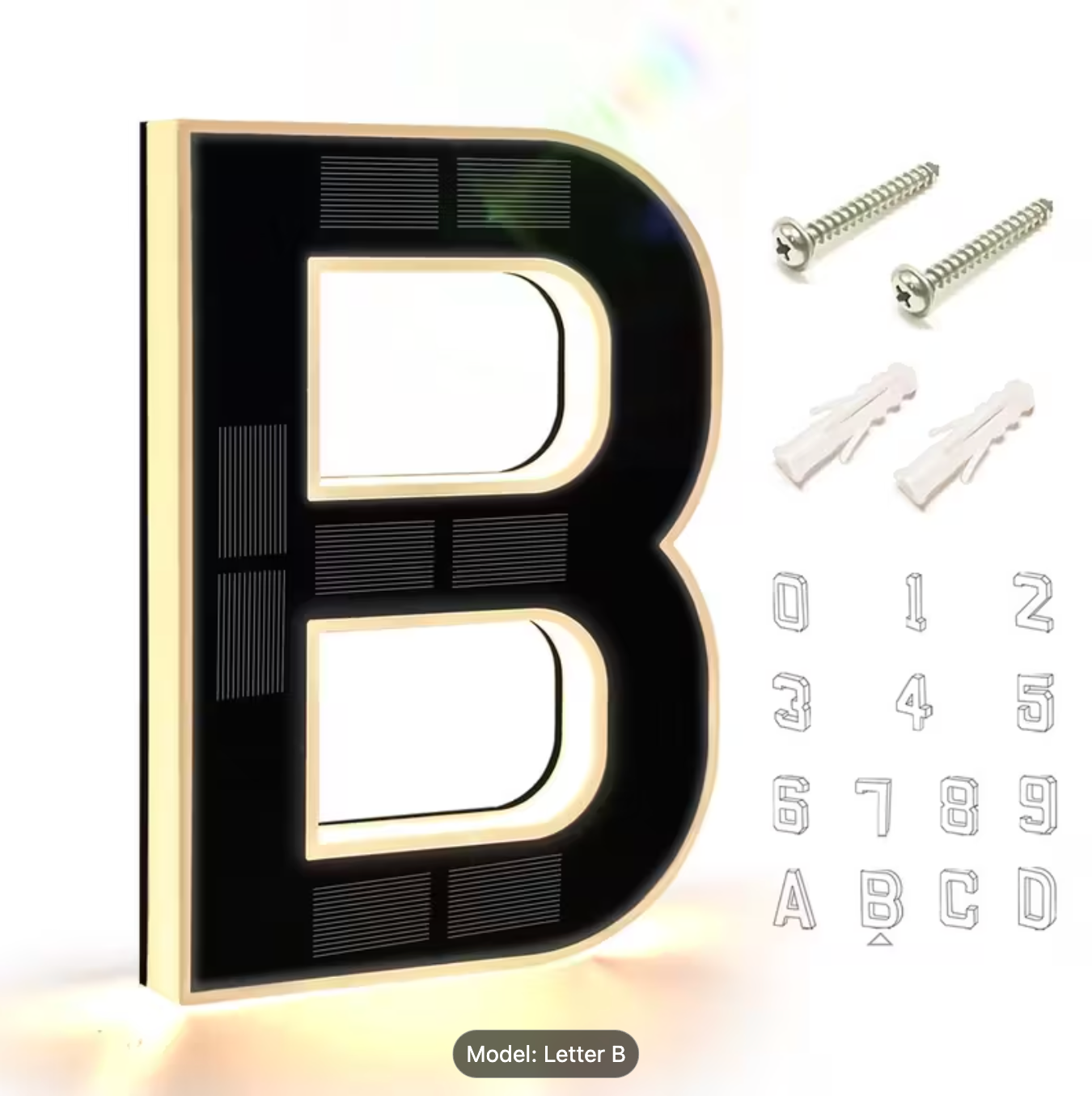 HRIMZW™  Solar House Numbers
