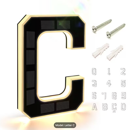 HRIMZW™  Solar House Numbers