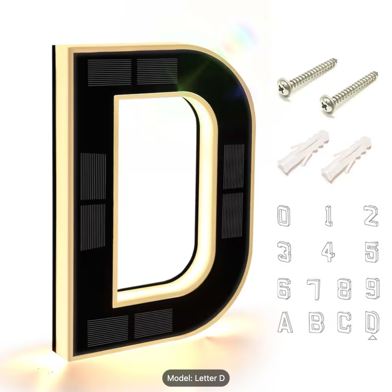 HRIMZW™  Solar House Numbers
