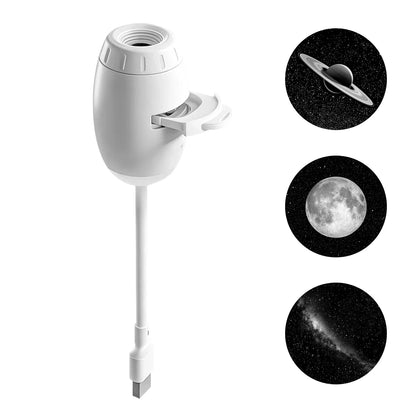 2-in-1 Galaxy Projector Night Light