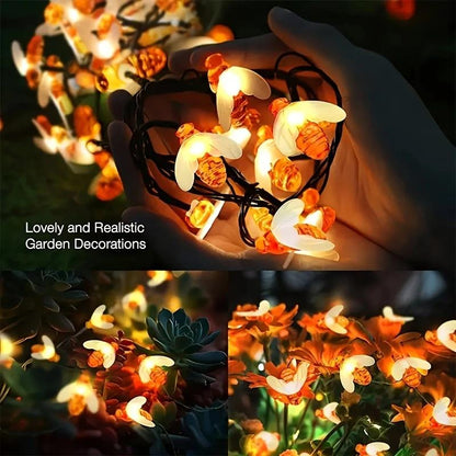 🔥Last Day 49% OFF🐝Solar LED Bee String Lights
