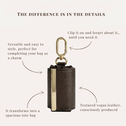 Foldable Keychain Tote