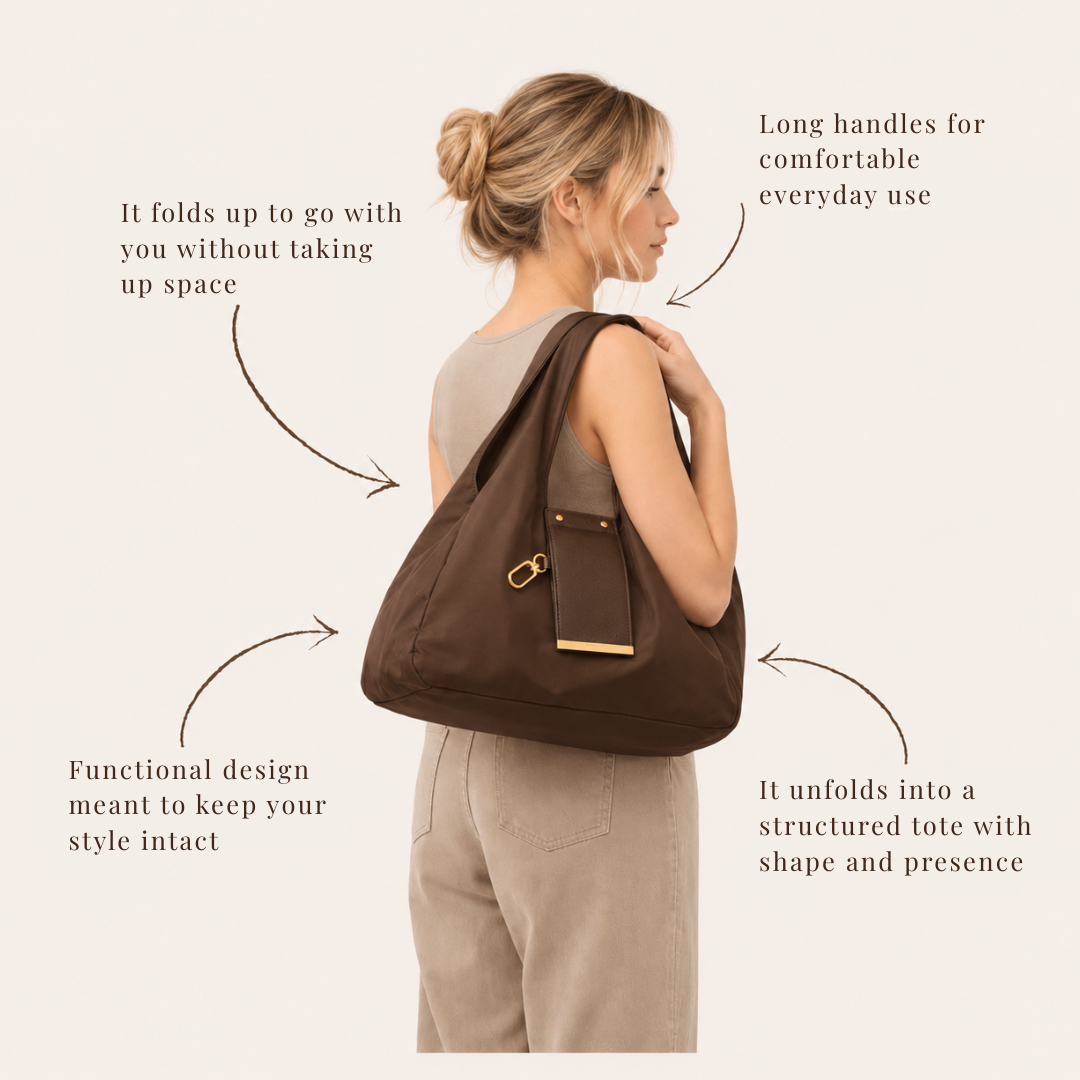 Foldable Keychain Tote