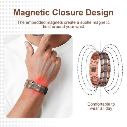 👨Father's Day 49% Off👨Copper magnetic bracelet--Relieve fatigue and promote blood circulation