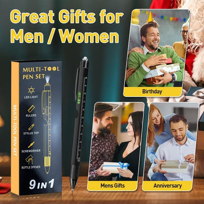 🖊️9 in 1 Multitool Pen