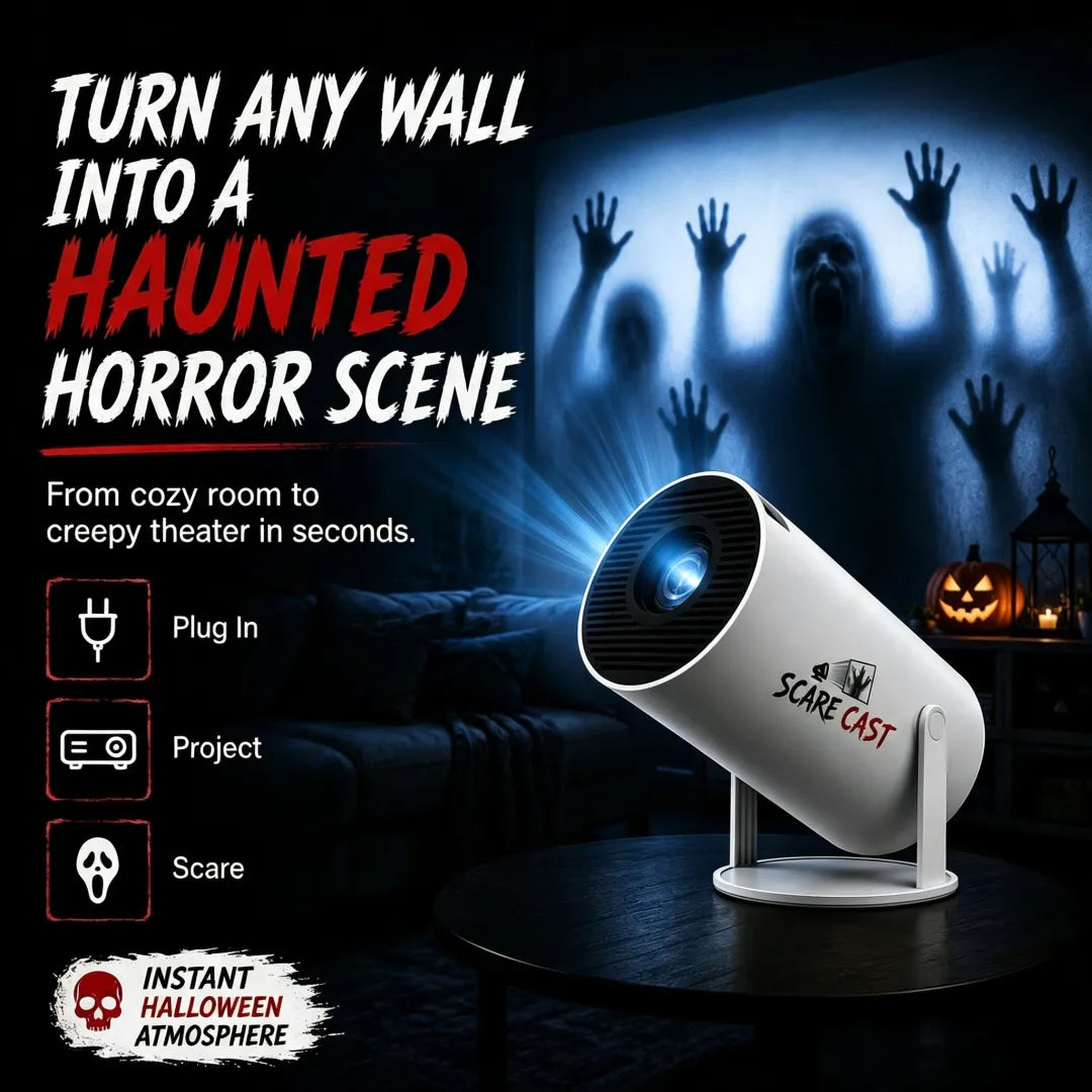 👻 Scare Cast Halloween Horror Projector