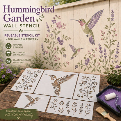 📦🌿 Garden Wall Stencil—Make your walls look lively and not monotonous🔥🎁Give your child a vivid home🏠