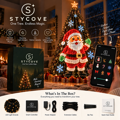 Stycove Smart Animated Christmas Tree Lights