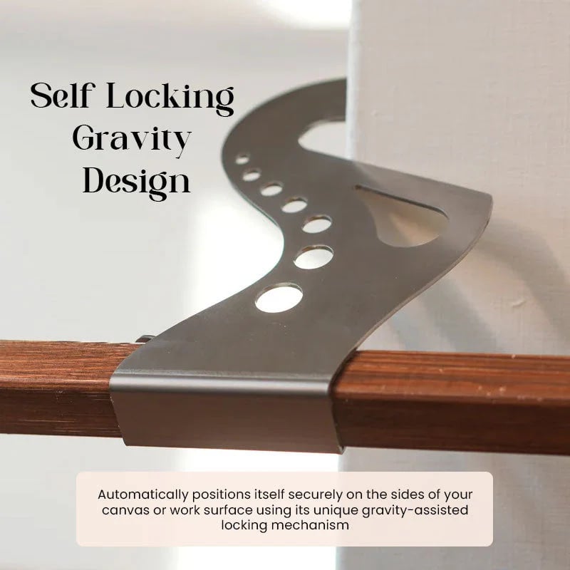 Brio Hand Bridge | Adjustable Height Support for Precision Art