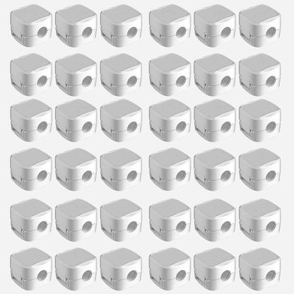 Magnetic Cord Organizer, Easy Secure Adhesive Cable Management