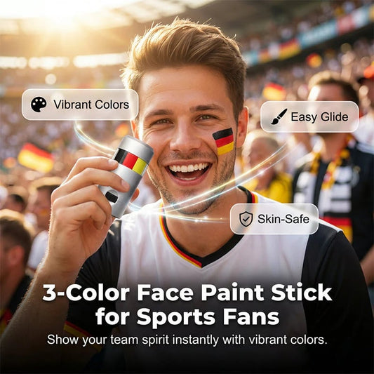 National Flag Face Paint Stick for Sports Fans ⚽