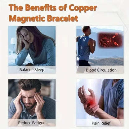 👨Father's Day 49% Off👨Copper magnetic bracelet--Relieve fatigue and promote blood circulation