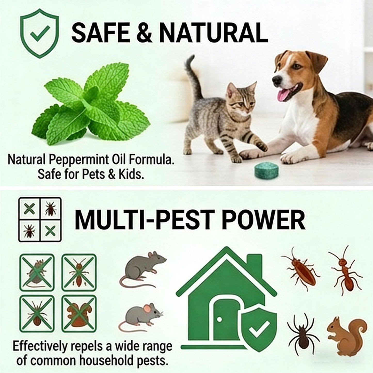 ⏰Last 4 hours Sale: Save 50%-🔥12-Pack Popular Natural Rodent Repellent Balls