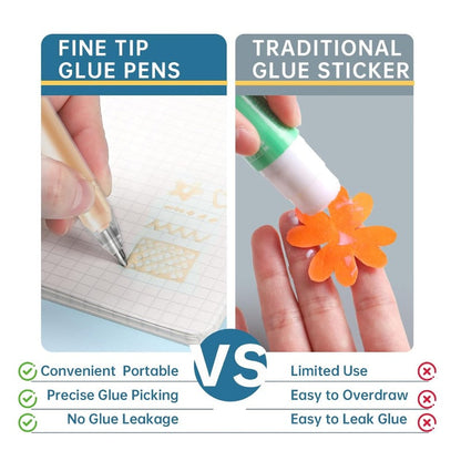 Fine Tip Craft Glue Pens for Scrapbooking