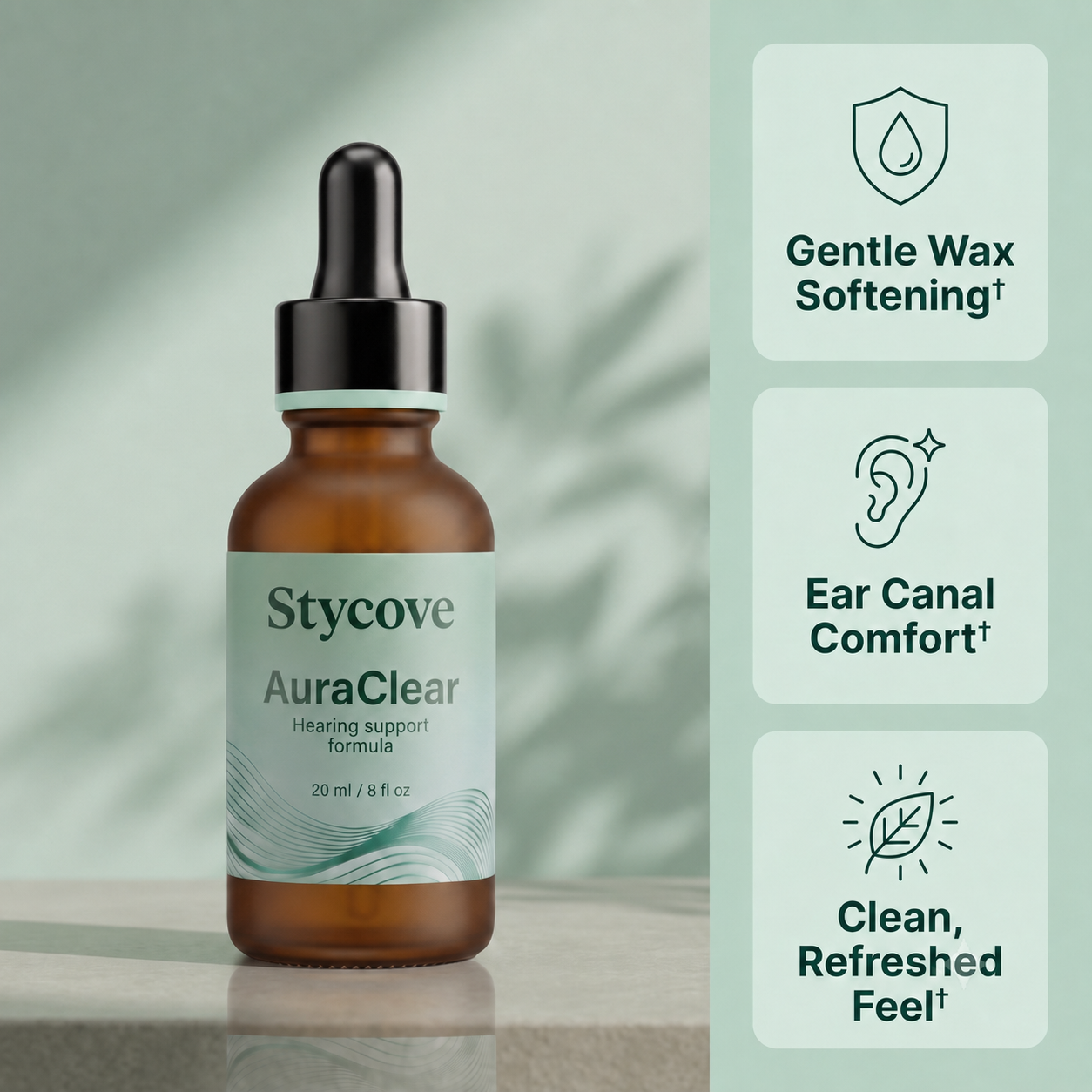 AuraClear Ear Cleaning and Relief Drops