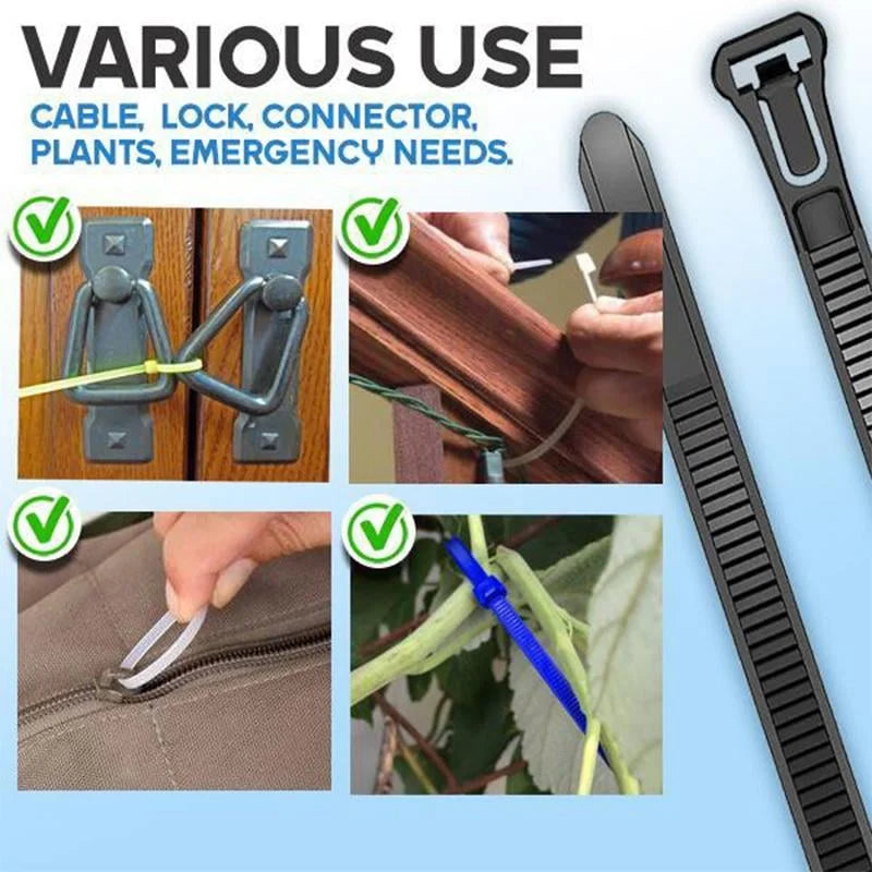Best Sellers - Reusable Cable Ties (100PCS)