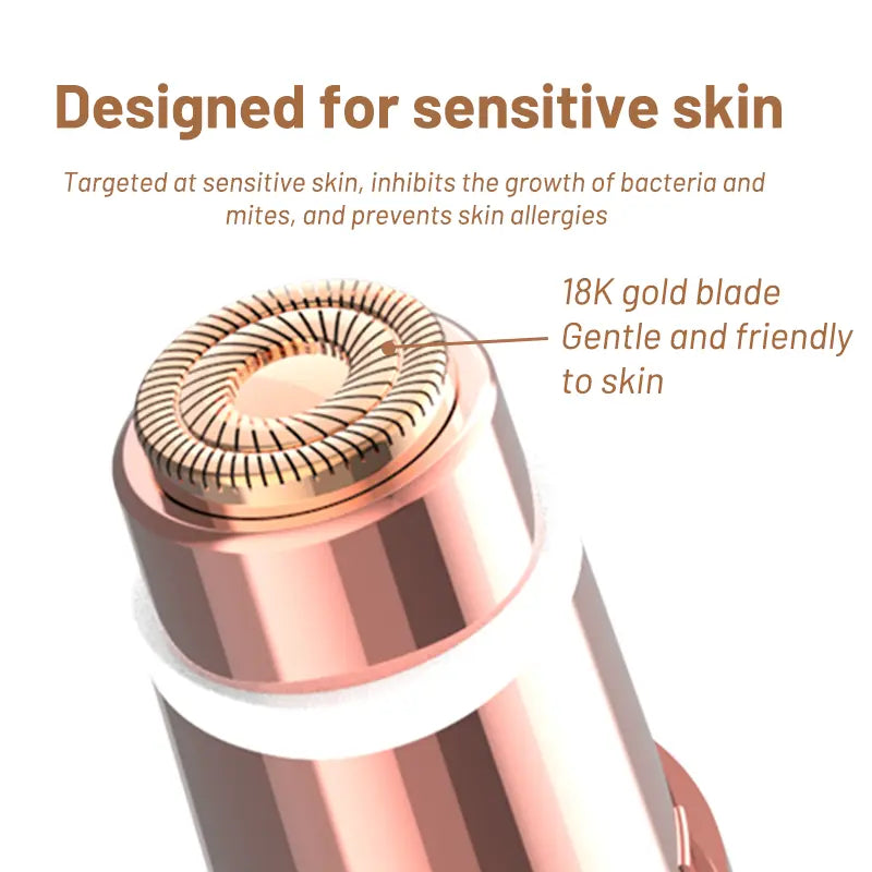 2-in-1 Women's Eyebrow and Facial Hair Removal Device