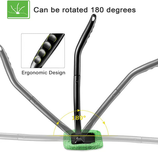 🔥Reusable Microfiber Car Windshield Cleaner Tool