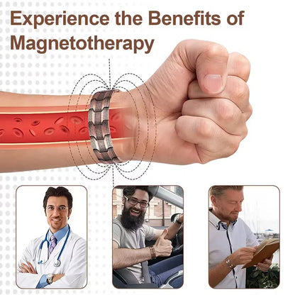 👨Father's Day 49% Off👨Copper magnetic bracelet--Relieve fatigue and promote blood circulation