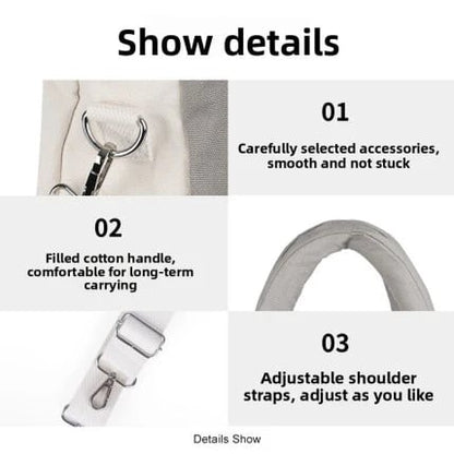 🐾 Pet carrier shoulder bag