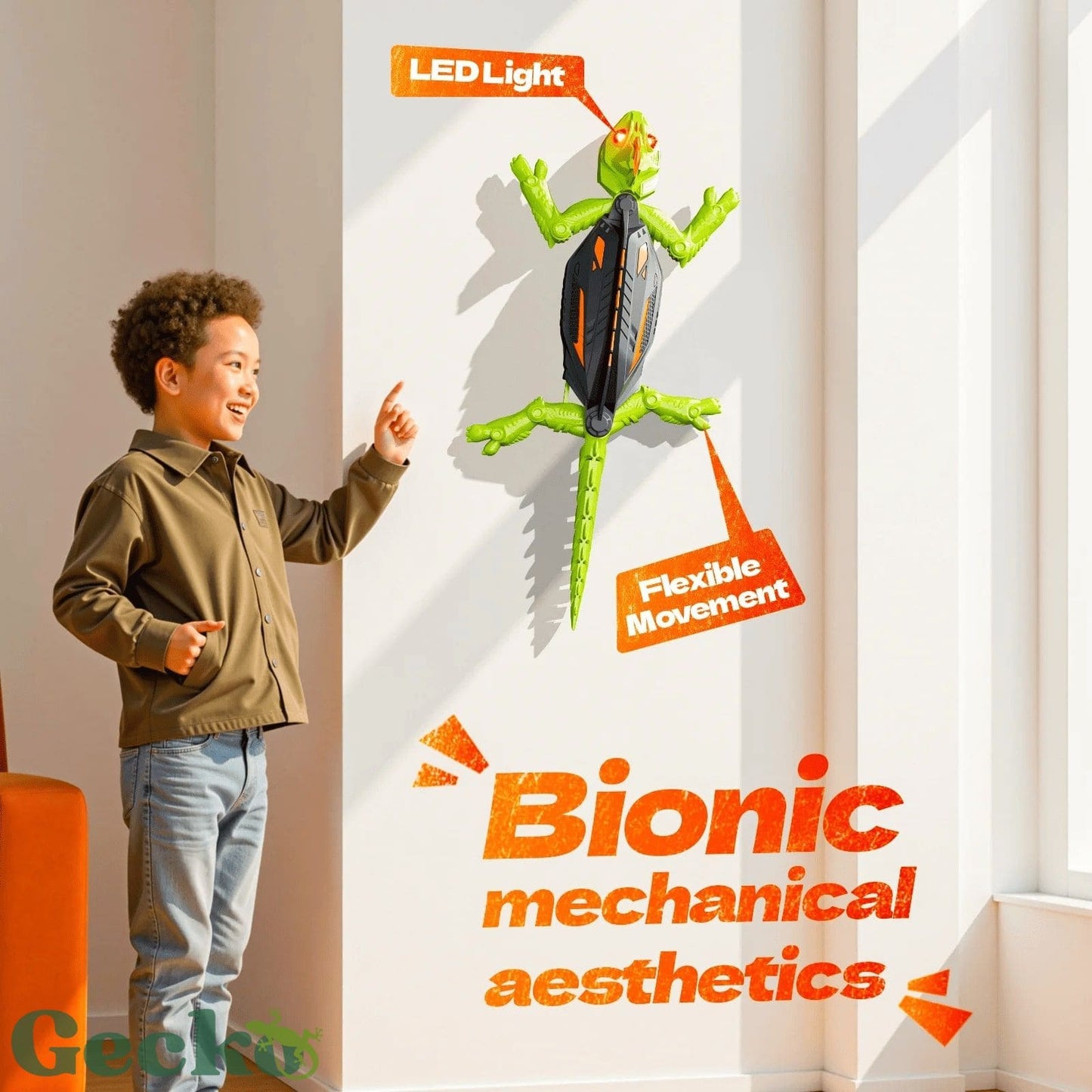 Viral Wall Crawler Gecko