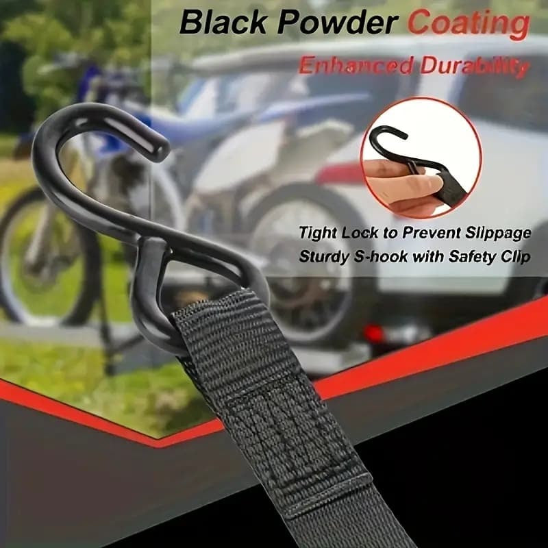 Retractable Ratchet Straps