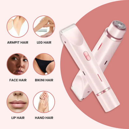 🔥Hot Sale🔥2-in-1 Electric Bikini Trimmer For Women