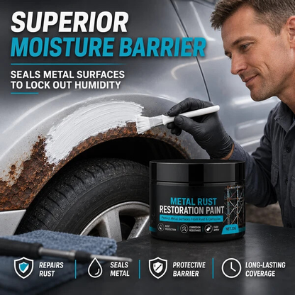 🥳2026 HOT SALE🥳💞50K+ SOLD!🔧🏠 Metal Rust Protection Black Repair Paste – Restores rusty gates, railings & tools. Forms protective coating – no need to replace! 🛡️✨🔥
