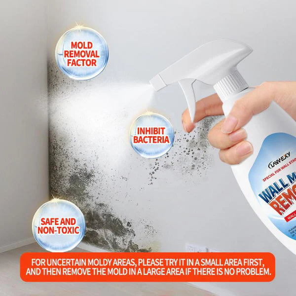 ✨Lanwexy Mould Removal Spray - Eliminates Stubborn Mould in Minutes, Prevents Regrowth on Tiles & Surfaces 🚿🧼
