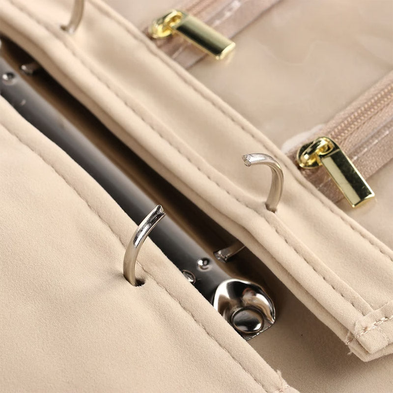 🔥 Hot Sale 50% OFF 🔥Elegant Portable Checkered Jewelry Storage Bag