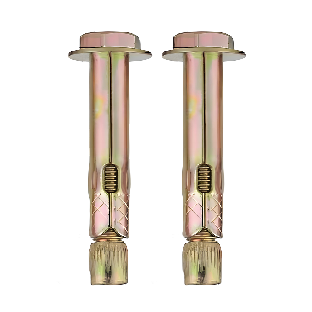 Expansion anchor with sleeve and hexagonal head