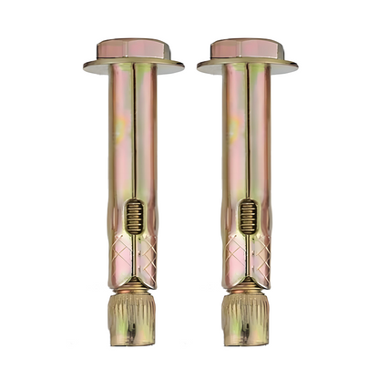 Expansion anchor with sleeve and hexagonal head