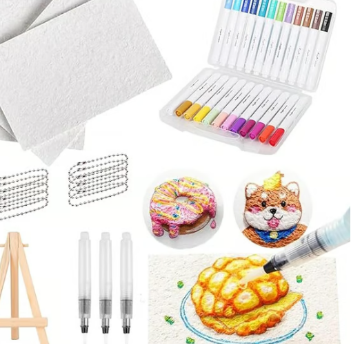 Great Summer Activity Idea! – Magic 3D Foam Texture Painting Kit 🎨✨