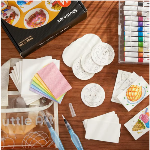 Great Summer Activity Idea! – Magic 3D Foam Texture Painting Kit 🎨✨