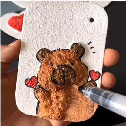 Great Summer Activity Idea! – Magic 3D Foam Texture Painting Kit 🎨✨